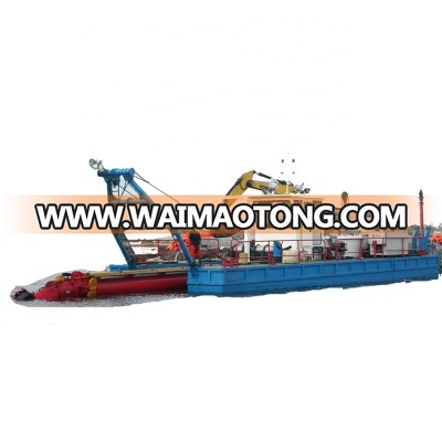 Julong 6/8/10/12/14/16/18/20/22/24/26 Inch Cutter Suction Sand Dredger